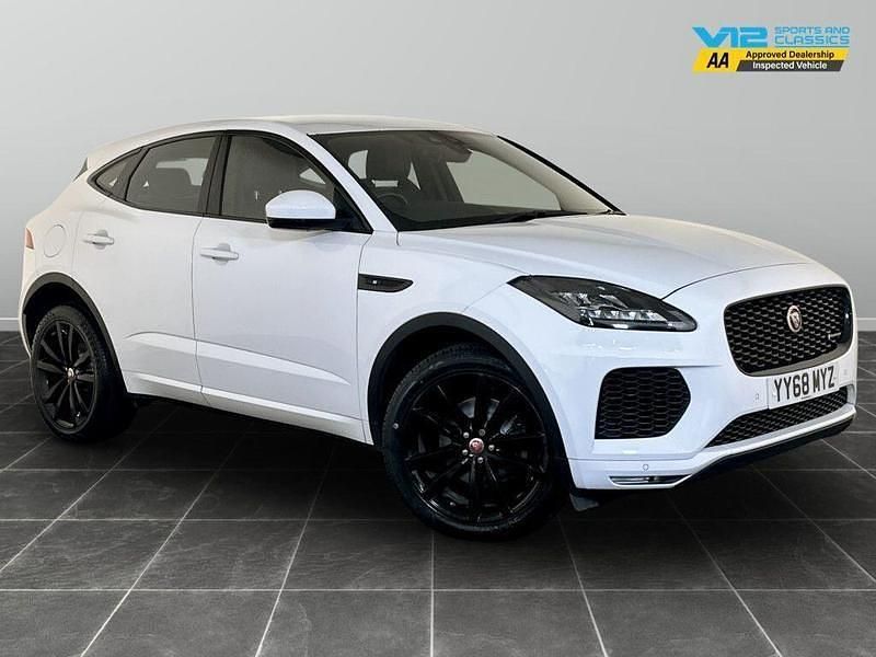 White Used 2018 Jaguar E-Pace R-Dynamic SUV | £13,195 (Good price) - Image 1/2