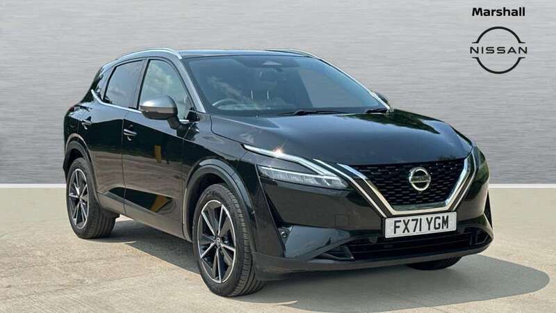 Black Used 2021 Nissan Qashqai Tekna SUV | £17,975 (A bit pricey) - Image 1/4