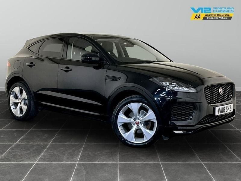 Black Used 2018 Jaguar E-Pace R-Dynamic SUV | £11,995 (Fair price) - Image 1/2