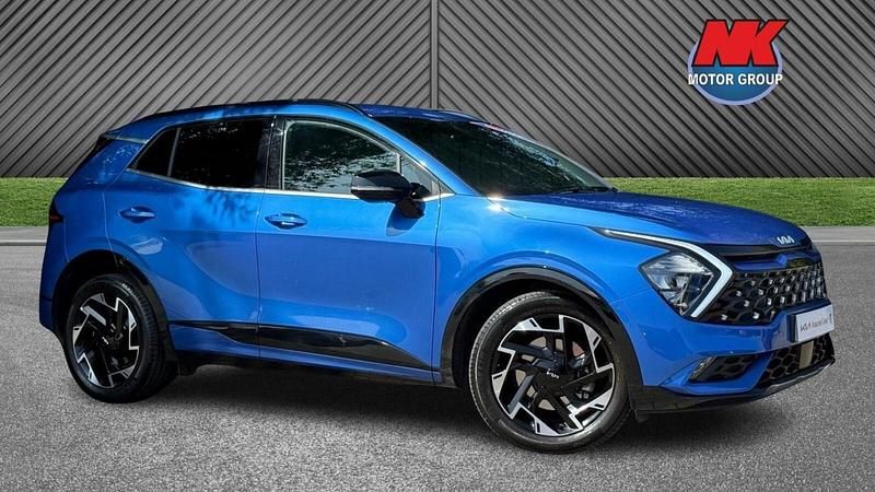 Blue Used 2025 Kia Sportage GT-Line SUV | £25,799 (Super price) - Image 1/4