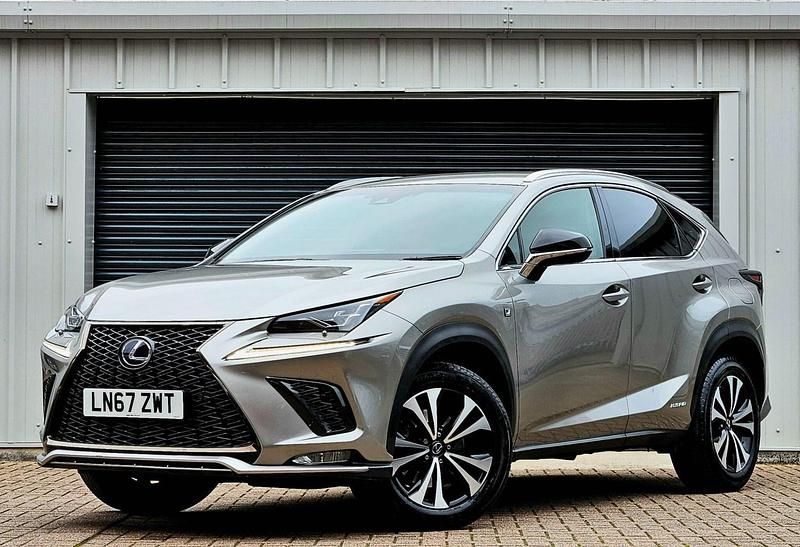 Used Lexus NX300h Sport Line 197 HP (144 kW) 2017 Silver SUV