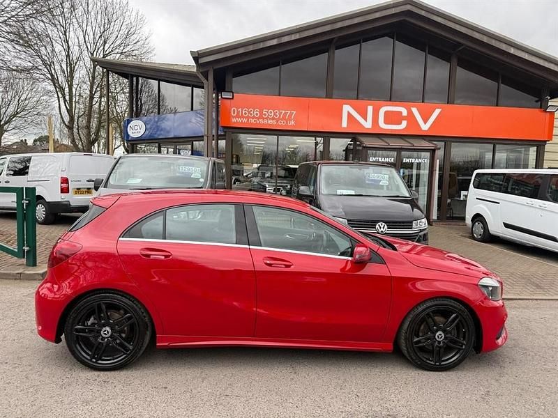 Used Mercedes A200 AMG line 2016 Red Hatchback