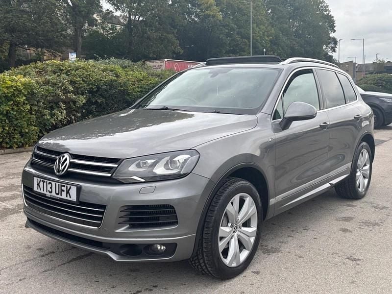 Grey Used 2013 VW Touareg R-line SUV | £12,500 (A bit pricey) - Image 1/4