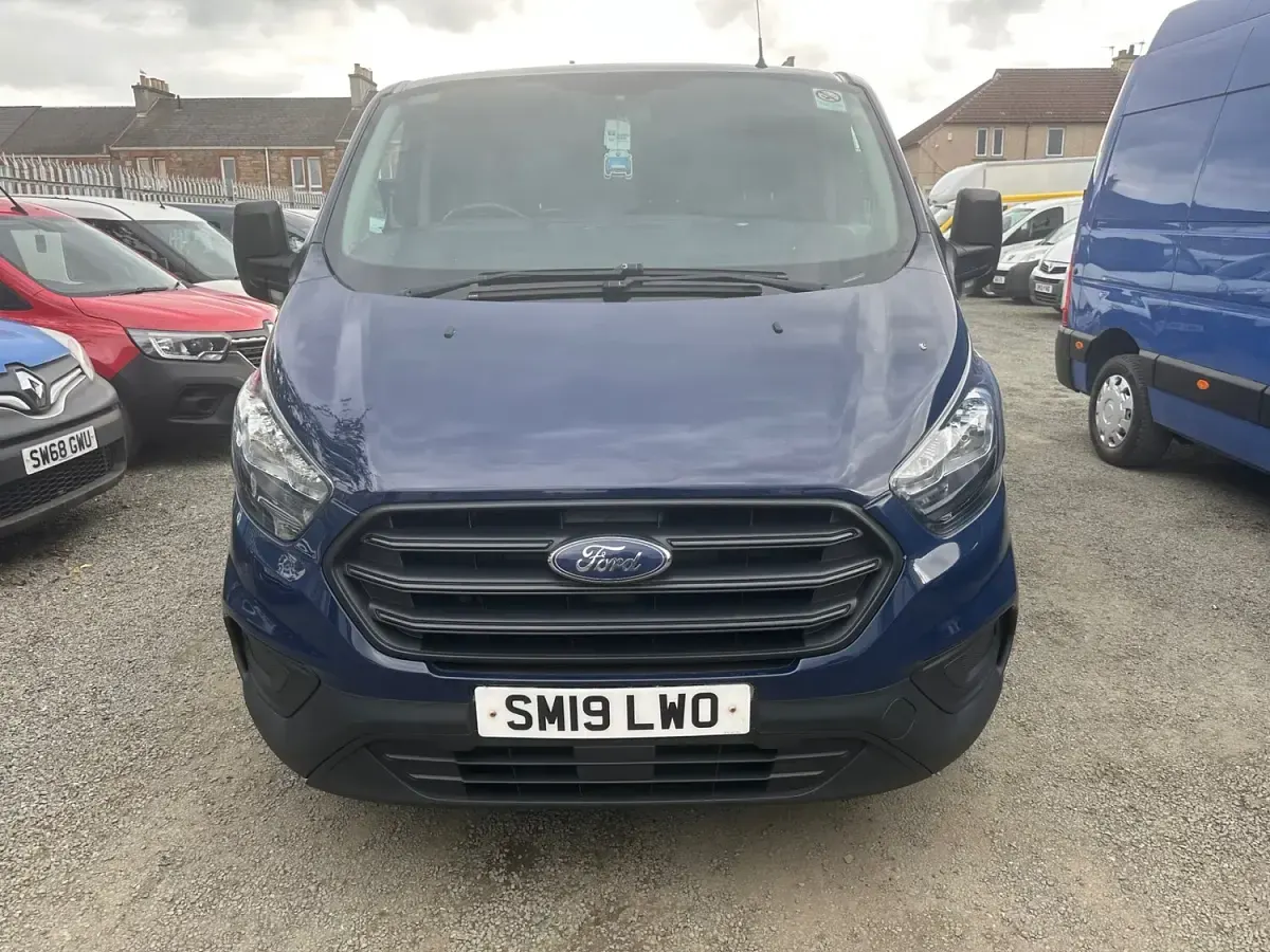 Used Ford Transit Custom 130 HP (95 kW) 2019 Blue Van