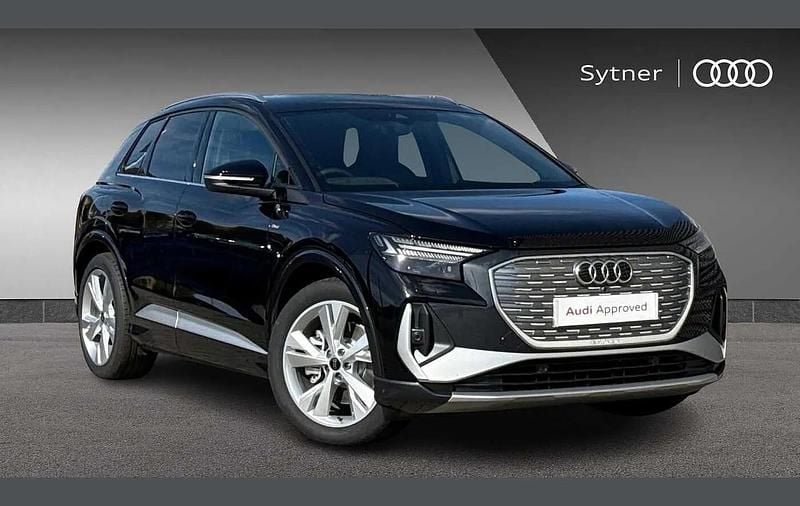 Used Audi Q4 e-tron S-Line 250 kW (340 HP) 2025 Black SUV