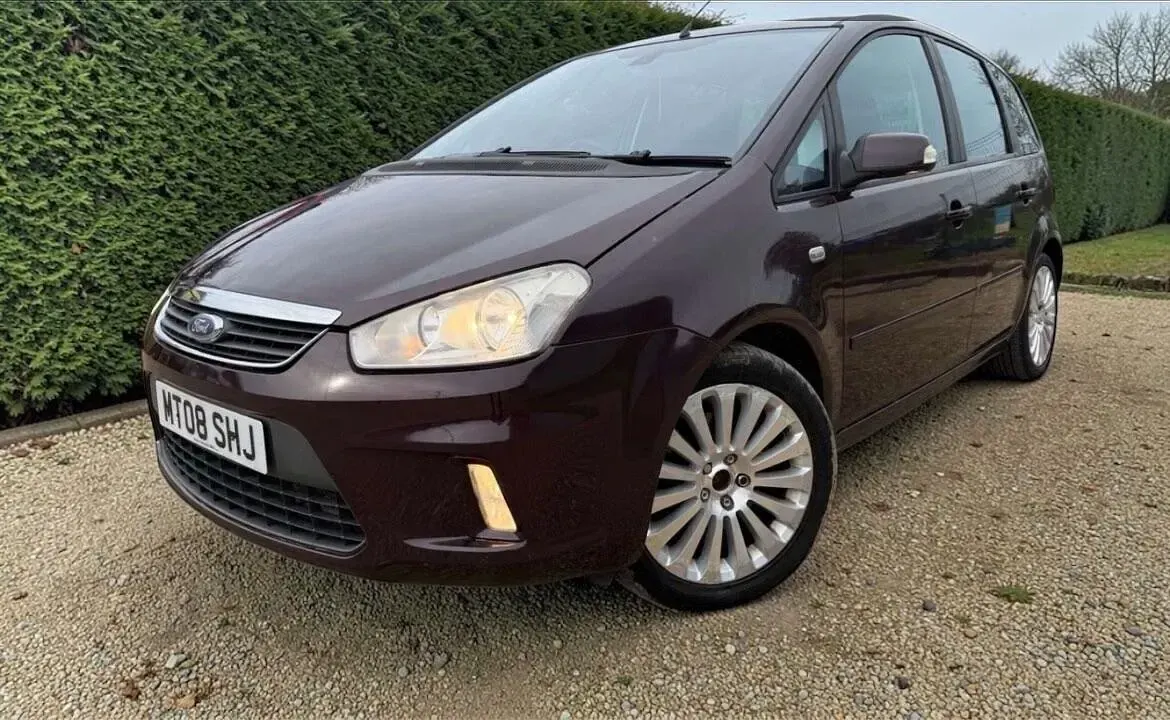 Used Ford C-MAX Titanium 145 HP (106 kW) 2008 Red MPV