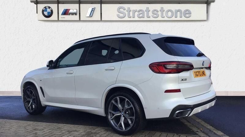 Used BMW X5 M Sport 261 HP (191 kW) 2020 White SUV