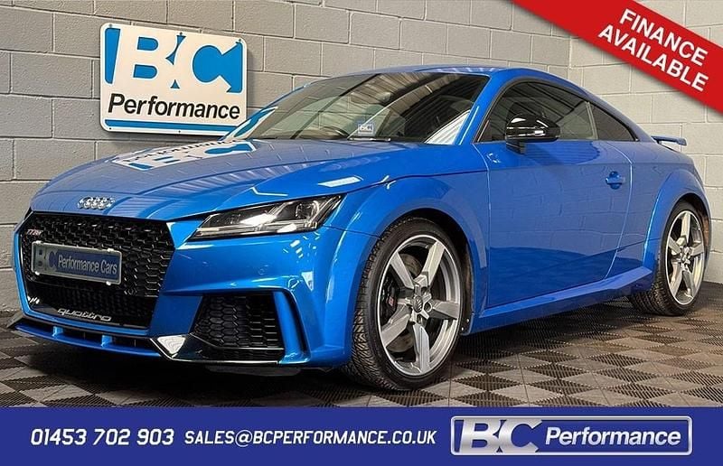 Used Audi TT RS Advanced 400 HP (294 kW) 2018 Blue Coupe