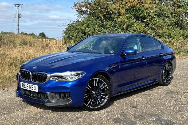 Blue Used 2018 BMW M5 Comfort Edition Sedan | £39,948 (Fair price) - Image 1/1