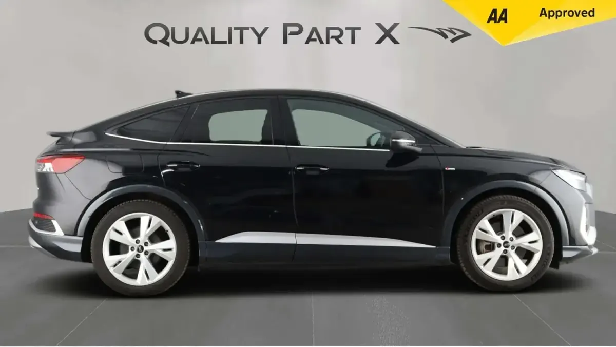 Used Audi Q4 Sportback e-tron S-Line 150 kW (204 HP) 2023 Black SUV