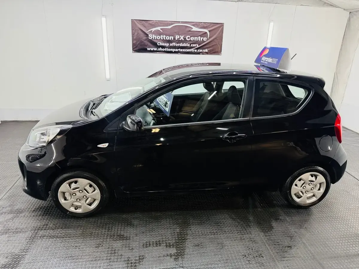 Used Kia Picanto 68 HP (50 kW) 2015 Black Hatchback