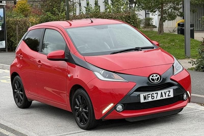 Red Used 2017 Toyota Aygo x-style Hatchback | £8,295 (Fair price) - Image 1/1