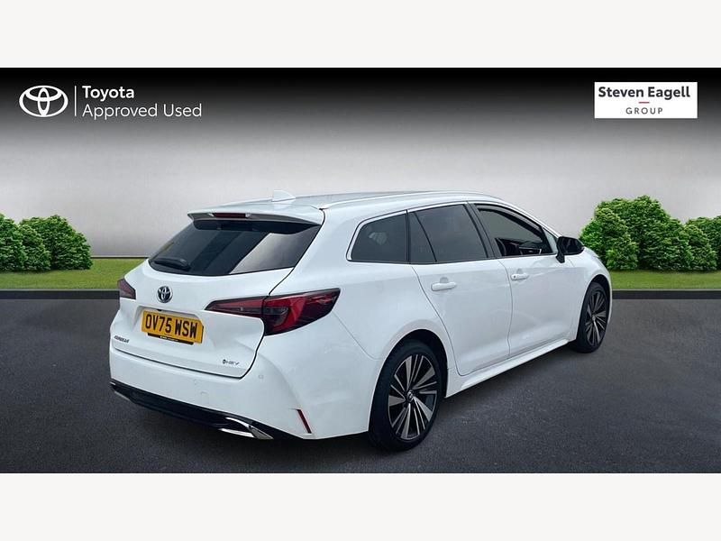 New Toyota Corolla Design 2025 White Estate