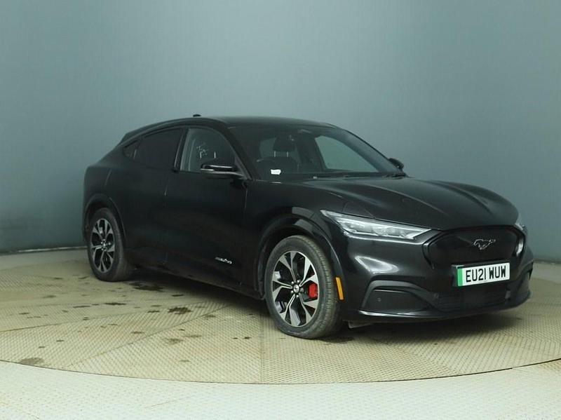 Used Ford Mustang Mach-E Standard Range 197 kW (269 HP) 2021 Black SUV