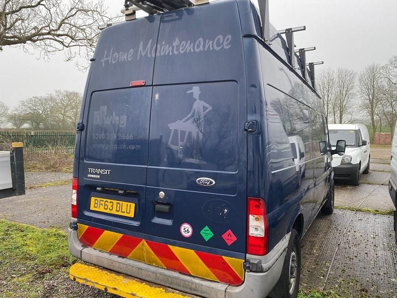 Used Ford Transit 125 HP (91 kW) 2013 Blue Van