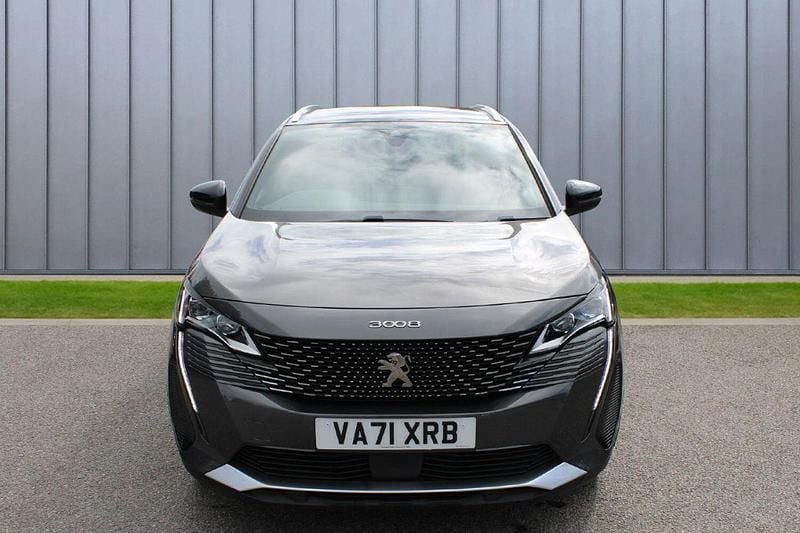 Grey Used 2021 Peugeot 3008 GT SUV | £17,269 (Fair price) - Image 1/4