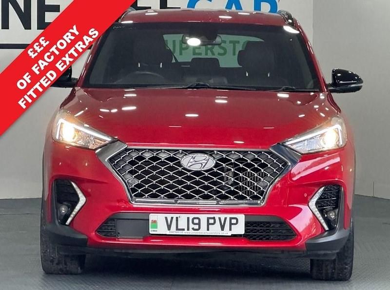 Used Hyundai Tucson N Line 177 HP (130 kW) 2019 Red SUV