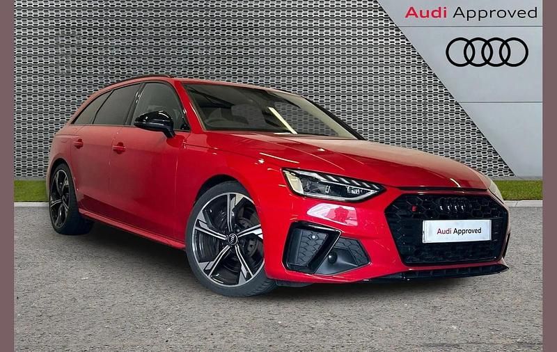 Used Audi S4 Black Edition 336 HP (247 kW) 2023 Red Estate