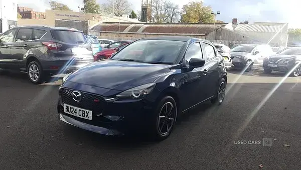 Used Mazda 2 Homura-Aka 116 HP (85 kW) 2024 Blue Hatchback