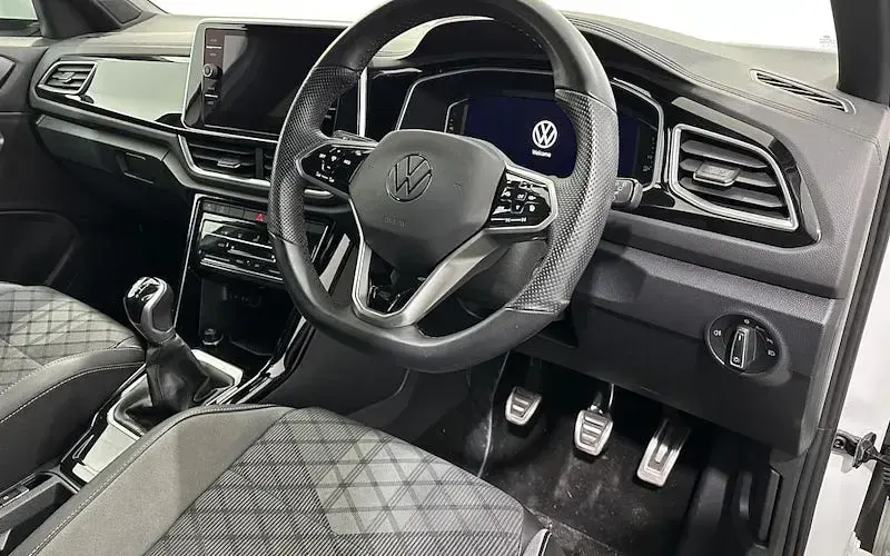 Used VW T-Roc R-line 150 HP (110 kW) 2022 White SUV