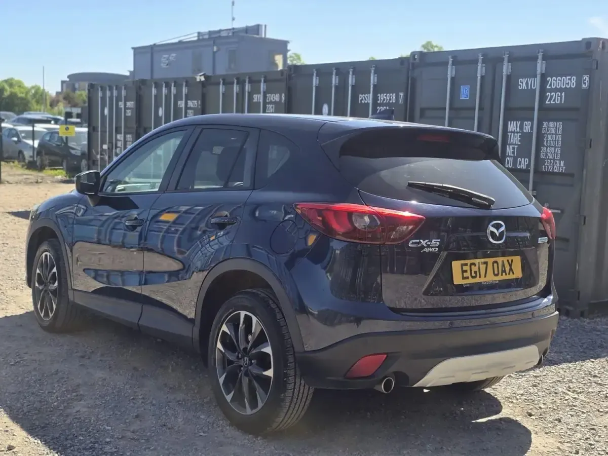 Begagnad Mazda CX-5 Inclusive 175 HK (128 kW) 2017 Blå SUV