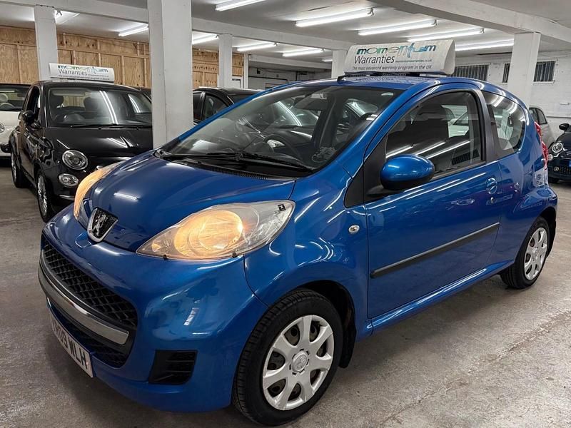Blue Used 2009 Peugeot 107 Hatchback | £3,695 (Fair price) - Image 1/4