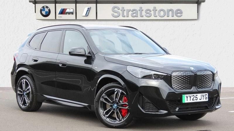 Black New 2025 BMW iX1 Luxury Line SUV | £41,000 - Image 1/4