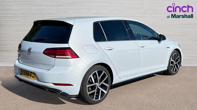 Used VW Golf VII R-line 150 HP (110 kW) 2018 Silver