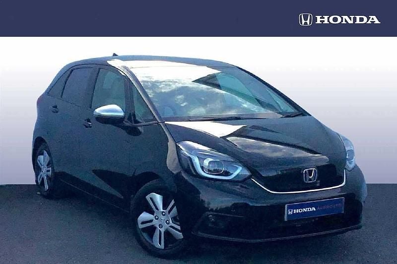 Crystal black Used 2021 Honda Jazz Hybrid Hatchback | £18,995 - Image 1/4