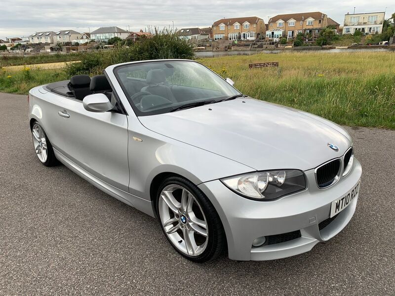 Silver Used 2010 BMW 118 Cabriolet M Sport Cabriolet | £5,499 (Expensive) - Image 1/4