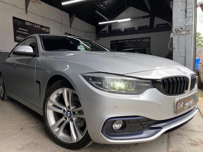 Silver Used 2017 BMW 420 Sport Line Coupe | £9,699 (Fair price) - Image 1/4