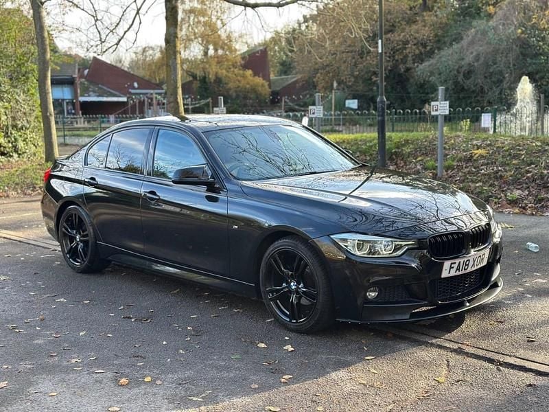 Black Used 2018 BMW 320 M Sport Sedan | £11,995 (Super price) - Image 1/4