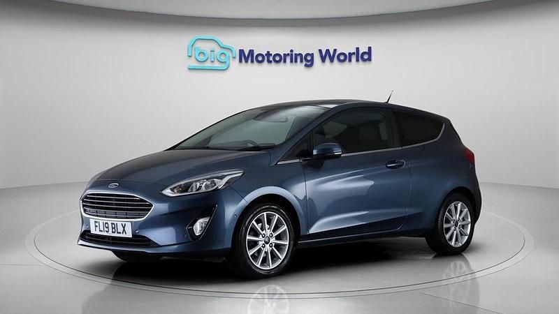 Used Ford Fiesta Titanium X 125 HP (91 kW) 2019 Blue Hatchback