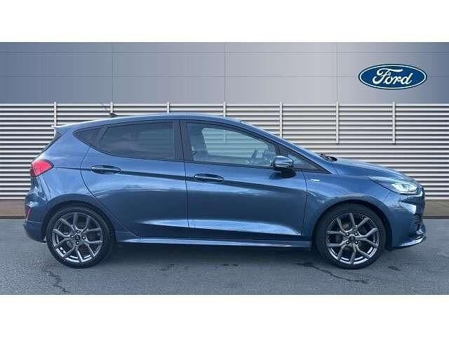 Used Ford Fiesta ST-Line 100 HP (73 kW) 2023 Blue Hatchback