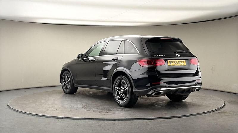 Used Mercedes GLC220 AMG line 194 HP (142 kW) 2019 Obsidian black SUV