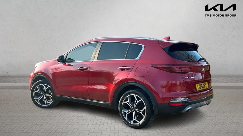 Used Kia Sportage GT-Line 134 HP (98 kW) 2019 Red SUV