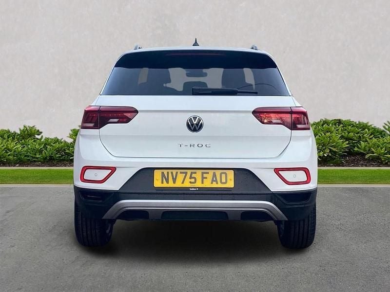 Used VW T-Roc Match 115 HP (84 kW) 2025 White SUV
