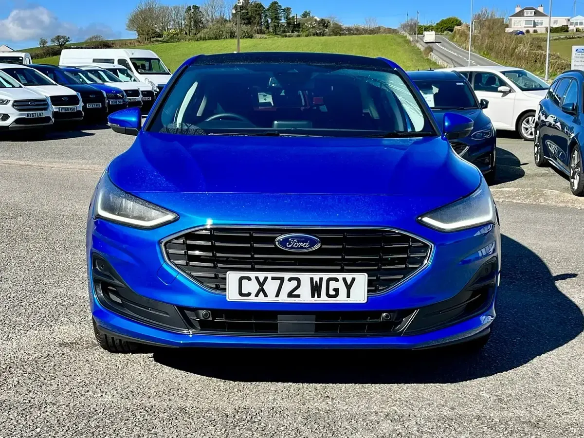 Used Ford Focus Style 155 HP (114 kW) 2022 Blue Hatchback