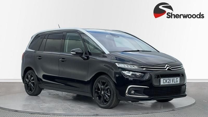 Black Used 2021 Citroën Grand C4 Picasso PureTech MPV | £11,999 (Good price) - Image 1/4