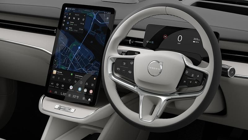 New Volvo ES90 Plus 244 kW (333 HP) 2025 Mulberry red Sedan