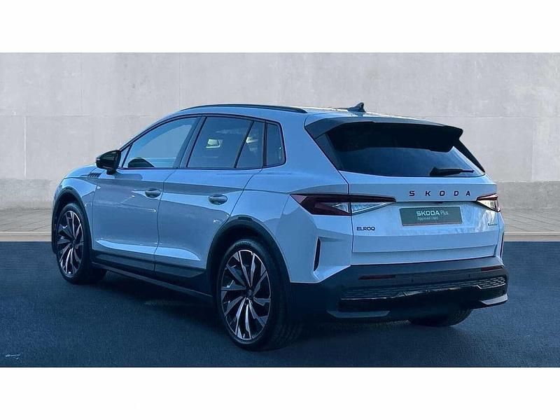Used Skoda Elroq SportLine 210 kW (286 HP) 2025 Moon white metallic SUV