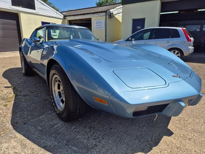 Blue Used 1977 Chevrolet Corvette Coupe | £16,495 - Image 1/4