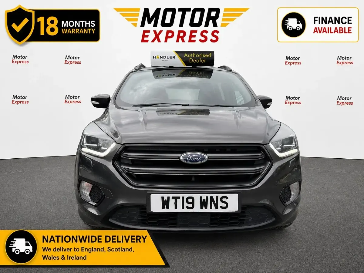 Used Ford Kuga ST-Line 150 HP (110 kW) 2019 Grey SUV