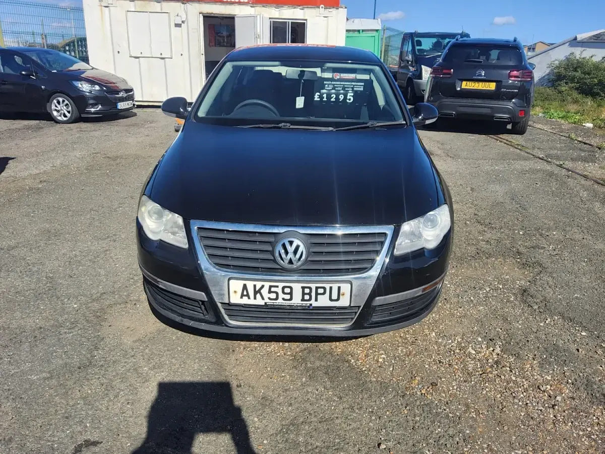 Used VW Passat 110 HP (80 kW) 2009 Black Sedan