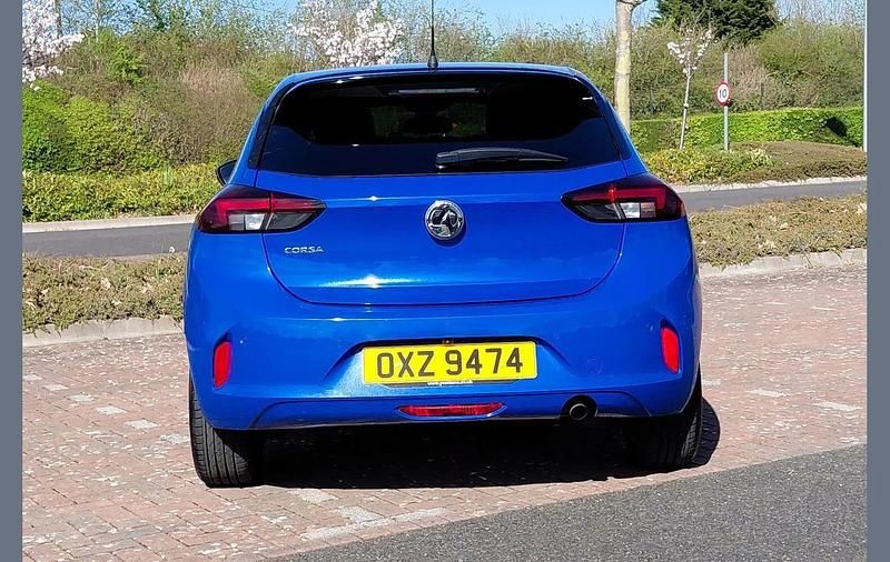 Used Vauxhall Corsa Elite 100 HP (73 kW) 2021 Blue Hatchback