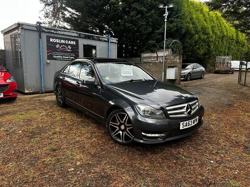 Grey Used 2013 Mercedes C220 AMG Sedan | £5,995 (Fair price) - Image 1/4