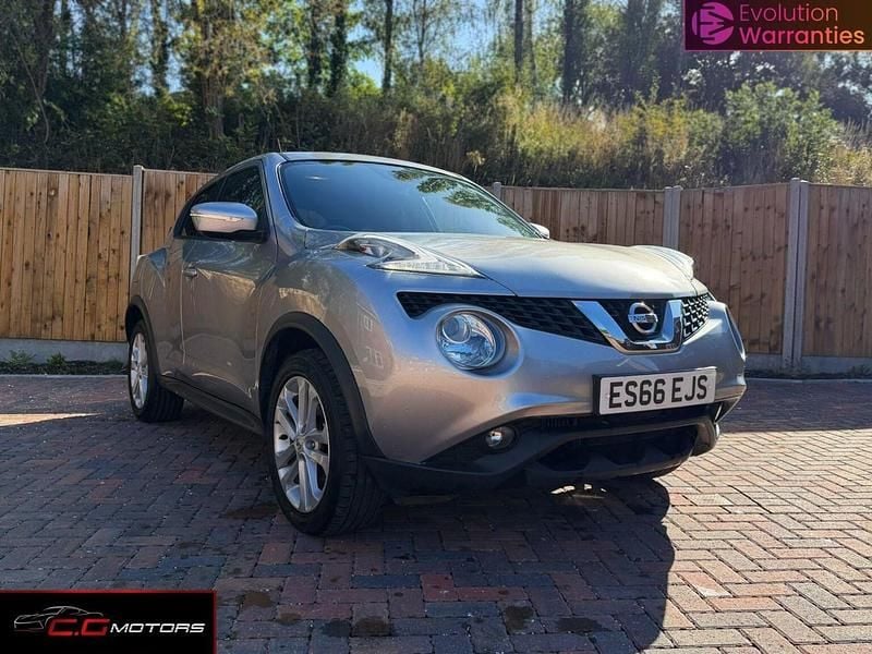 Silver Used 2016 Nissan Juke N-Connecta SUV | £4,244 (Good price) - Image 1/4
