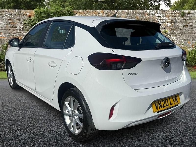 Used Vauxhall Corsa S 100 HP (73 kW) 2020 White Hatchback