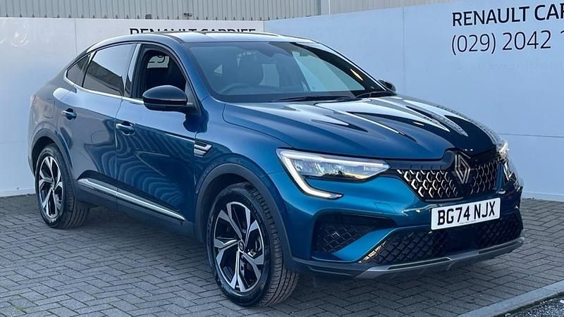 Metallic zanzibar blue Used 2024 Renault Arkana Techno SUV | £19,115 (Fair price) - Image 1/1