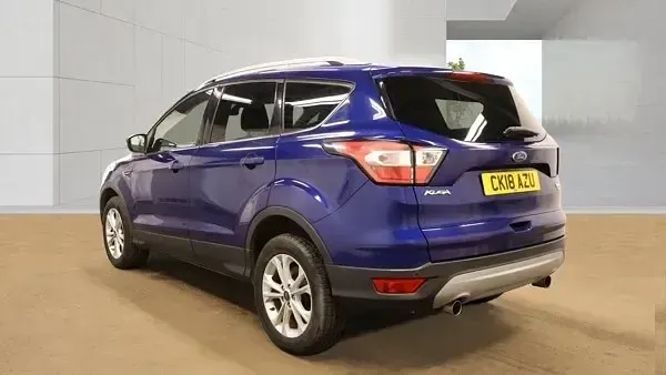 Used Ford Kuga Titanium 150 HP (110 kW) 2018 Blue SUV